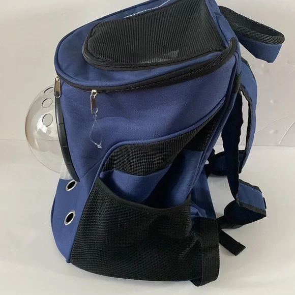 Cat Backpack Pet Carrier Bubble Window Mesh Puppy Kitten Travel Bag New no tags - Picture 13 of 15